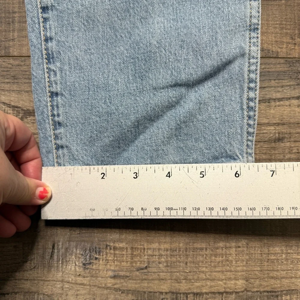 J. Crew High Rise Classic Vintage Light Blue Denim Jeans - Picture 10 of 12